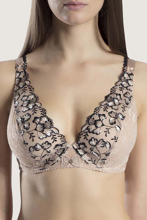 Aubade Poesie D’Orient Triangle Plunge Bra